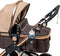 Mio Amore Bologna - 3-in-1 Kinderwagen incl. Autostoel - Luxueus Italiaans Design - Goudkleurig