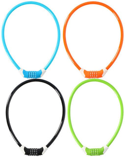 Combination padlock Dunlop Cable 65 cm