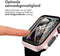 imoshion Screenprotector - Geschikt voor Apple Watch Series 4 / 5 / 6 / SE - 40mm - Roze Full Cover Hard Case / Beschermend Hoesje - Rosé goud