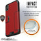 Apple iPhone Xs Max - UAG Metropolis Hoesje - 360 graden bescherming - Magma Red