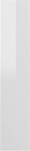 vidaXL - Wandschoenenkasten - 2 - st - 60x18x90 - cm - bewerkt - hout - hoogglans - wit