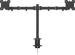 Alora dubbele monitorarm 13-27 inch - Monitorbeugel 2 schermen - Muurbeugel - Monitorbeugels - Muurbeugel monitor