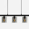 EGLO Cadley - Hanglamp E27 - 121 cm rookglas zwart (1 stuk)