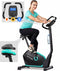 FITAGE Hometrainer - Fitnessfiets - 32 Weerstandsniveaus - Tablethouder voor Bluetooth Kinomap & Zwift