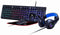 Gembird GGS-UMGL4-02 - 4-in-1 gaming kit - Rainbow LED verlichting - Zwart