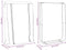 vidaXL - Haardhoutrek - met - regenhoes - 100x25x150 - cm - gegalvaniseerd - staal
