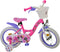 Volare Disney Minnie - Kinderfiets - 14 inch - Handrem en zijwieltjes - Roze