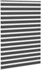 vidaXL - Zebra - rolgordijn - 160x230 - cm - stofbreedte - 155,9 - cm - zwart
