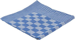 Theedoek blok marine ca 65x65cm blauw | 16 stuks