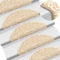 vidaXL - Trapmatten - 15 - st - 56x17x3 - cm - crèmekleurig