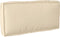 vidaXL - Ligbedkussen - voor - Rugleuning - Beige - 80x40x12 - cm - Oxford - Stof