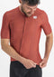 Sportful Fietsshirt Korte Mouwen Rood Paars Heren - Checkmate Jersey Chili Red Mauve-XL
