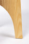 Zuiver Kobe Bijzettafel Rond 45 cm Glas/ Hout - Beige