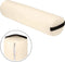 tectake® Kruk - Massage Hocker - 2 rolkussens - Beige (2 stuks)