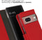 Selencia Google Pixel 7 - Bookcase Echt Leer - 3 Pasjeshouders - Rood