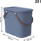 Rotho - Prullenbak van 25L - Opbergcontainer - Blauw