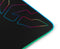 Krom - Knout RGB - Gaming Muismat met LED Verlichting - Zwart