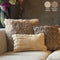 Dutch Decor MIRA - Sierkussen 45x45 cm - Irish Cream - beige - bruin - Inclusief binnenkussen