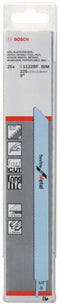Bosch S 1122 BF - Reciprozaagblad - Flexibel voor metaal - 225 mm (1 stuk)