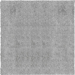 vidaXL - Vloerkleed - PAMPLONA - shaggy - hoogpolig - modern - 200x200 - cm - grijs