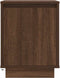 vidaXL - Nachtkastje - met - LED-verlichting - 38x34x50 - cm - bruin - eiken