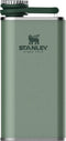 Stanley Classic Wide Mouth Flask 0,23L Hammertone Green | BPA-Vrije heupfles | Roestvrijstalen zakflacon | Makkelijk te vullen, drinken en reinigen