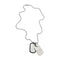 Diesel DX0011040 - Herenketting 60 cm - Zilverkleurig roestvrij staal
