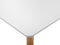 BUSTO - Eettafel - Wit - 80 x 80 cm - MDF