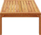 vidaXL - Tuintafel - 100x50x27 - cm - massief - acaciahout