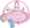 Gofun Babygym - Muzikaal Speelkleed - Activiteitenkleed - Roze - 105 x 52 cm
