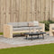 vidaXL - Tuinbank - 3-zits - 189x60x62 - cm - massief - grenenhout