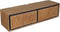 Zwevend tv-meubel RichWood 120 cm - naturel