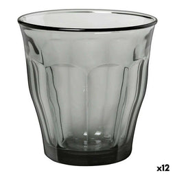 Glazenset Duralex Picardie Grijs 6 Onderdelen 250 ml (12 Stuks)