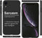 iMoshion Hoesje Geschikt voor iPhone Xr Hoesje Siliconen - iMoshion Design hoesje - Zwart / Sarcasm