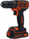 BLACK+DECKER BDCDC18 - Accu schroef-/boormachine - 18V Lithium-ion - LED-verlichting