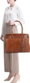 Burkely Vintage Doris - Laptopbag 15.6'' - Leer - Cognac