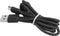 UNIQ Accessory Micro USB Cable 100cm snellader dataoverdracht Nylon - Zwart