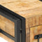 vidaXL - Nachtkastjes - 2 - stuks - 40x40x40 - cm - Massief - Mangohout