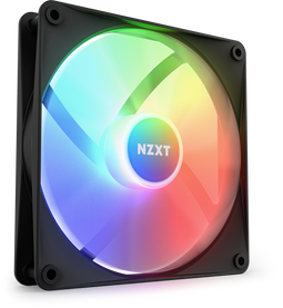 NZXT F140 RGB Core - Ventilator 140mm - Fluid Bearing - Zwart (1x)