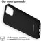 iMoshion Hoesje Geschikt voor iPhone 15 Plus Hoesje Siliconen - iMoshion Color Backcover - Zwart