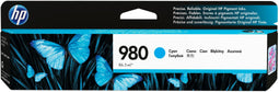HP 980 - Inktcartridge - Origineel - Cyaan