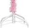 vidaXL - Kunstkerstboom - met - verlichting - en - kerstballen - 240 - cm - PVC - roze