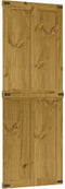vidaXL - Schuifdeur - CORONA - 70x210 - cm - massief - grenenhout