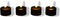 Anna's Collection - Extension Set 3D Wick 4 Induct Rechargeable Bla...