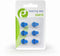 Gembird EG-BA-ZA675-01 - Zink-lucht batterij - 1,4V - Blauw