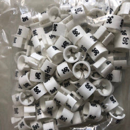 Minimarker wit/zwart 36 100st