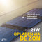 Aqiila Sunbird - Zonnepaneel 21W - Opvouwbaar - Waterdicht