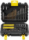 Stanley STA88546-XJ - 50-delige borenset en schroefbits - Titanium en chroom-vanadium (50 stuks)