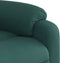 Fauteuil verstelbaar stof donkergroen