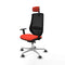 Bureaustoel Piqueras y Crespo D086G2W Donker oranje